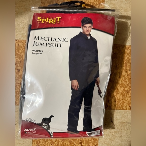 Michael Meyers Halloween Costume Jumpsuit New Small /Medium Adult Friday 13th - Picture 2 of 7